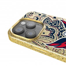 Washington Capitals Keyscaper Paisley Bling iPhone Case - Gold