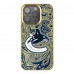 Vancouver Canucks Keyscaper Gold Paisley Bling iPhone Case