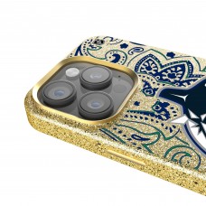 Vancouver Canucks Keyscaper Gold Paisley Bling iPhone Case