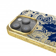 Toronto Maple Leafs Keyscaper Gold Paisley Bling iPhone Case