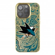San Jose Sharks Keyscaper Gold Paisley Bling iPhone Case San Jose Sharks Keyscaper Gold Paisley Bling iPhone Case