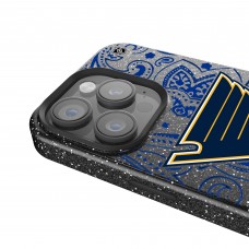 St. Louis Blues Keyscaper Paisley Bling iPhone Case - Black