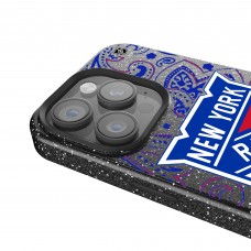 New York Rangers Keyscaper Black Paisley Bling iPhone Case New York Rangers Keyscaper Black Paisley Bling iPhone Case