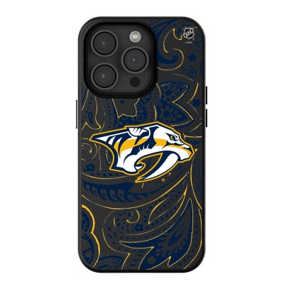 Nashville Predators Keyscaper Black Paisley iPhone Magnetic Bump Case