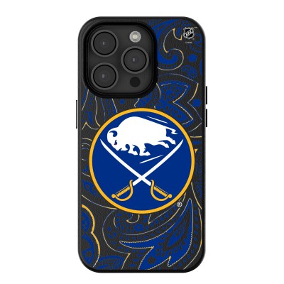 Buffalo Sabres Keyscaper Black Paisley iPhone Magnetic Bump Case