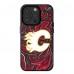 Calgary Flames Keyscaper Black Paisley iPhone Magnetic Bump Case