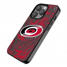 Carolina Hurricanes Keyscaper Black Paisley iPhone Magnetic Bump Case