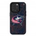 Columbus Blue Jackets Keyscaper Paisley iPhone Magnetic Bump Case - Black