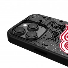 Detroit Red Wings Keyscaper Paisley iPhone Magnetic Bump Case - Black