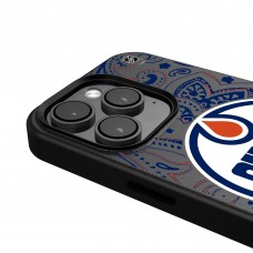 Edmonton Oilers Keyscaper Black Paisley iPhone Magnetic Bump Case