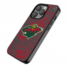 Minnesota Wild Keyscaper Black Paisley iPhone Magnetic Bump Case