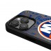 New York Islanders Keyscaper Black Paisley iPhone Magnetic Bump Case