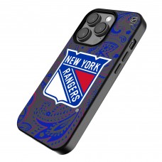 New York Rangers Keyscaper Black Paisley iPhone Magnetic Bump Case New York Rangers Keyscaper Black Paisley iPhone Magnetic Bump Case
