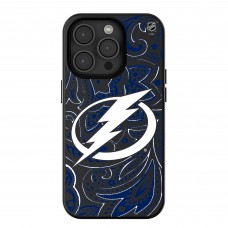 Tampa Bay Lightning Keyscaper Black Paisley iPhone Magnetic Bump Case
