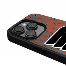 Philadelphia Flyers Keyscaper Black Paisley iPhone Magnetic Bump Case