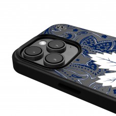 Toronto Maple Leafs Keyscaper Black Paisley iPhone Magnetic Bump Case