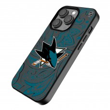 San Jose Sharks Keyscaper Black Paisley iPhone Magnetic Bump Case San Jose Sharks Keyscaper Black Paisley iPhone Magnetic Bump Case