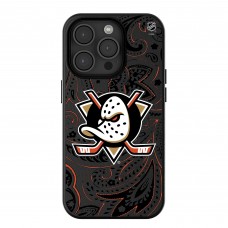 Anaheim Ducks Keyscaper Black Paisley iPhone Magnetic Bump Case