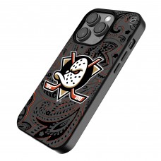 Anaheim Ducks Keyscaper Black Paisley iPhone Magnetic Bump Case
