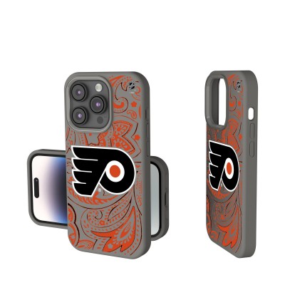 Philadelphia Flyers Keyscaper Gray Paisley Soft Touch iPhone Case