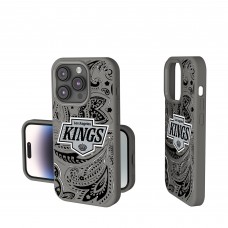 Los Angeles Kings Keyscaper Gray Paisley Soft Touch iPhone Case