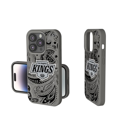 Los Angeles Kings Keyscaper Gray Paisley Soft Touch iPhone Case