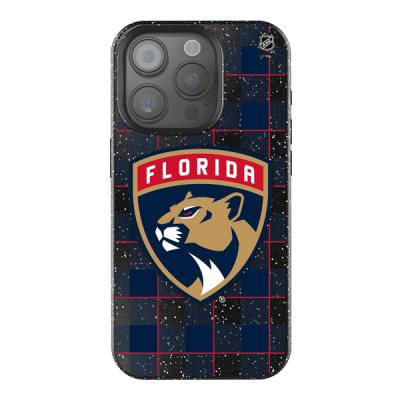 Чехол для iPhone Florida Panthers Keyscaper Plaid Bling