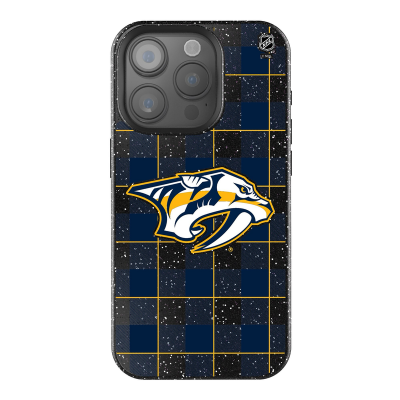 Nashville Predators Keyscaper Plaid Bling iPhone Case