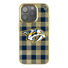 Nashville Predators Keyscaper Plaid Bling iPhone Case