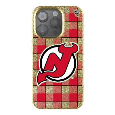 Чехол для iPhone New Jersey Devils Keyscaper Plaid Bling