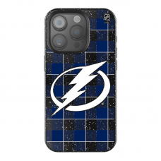 Tampa Bay Lightning Keyscaper Plaid Bling iPhone Case