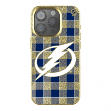 Tampa Bay Lightning Keyscaper Plaid Bling iPhone Case