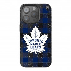 Toronto Maple Leafs Keyscaper Plaid Bling iPhone Case