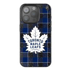 Toronto Maple Leafs Keyscaper Plaid Bling iPhone Case
