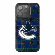 Vancouver Canucks Keyscaper Plaid Bling iPhone Case