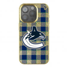 Vancouver Canucks Keyscaper Plaid Bling iPhone Case