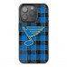 St. Louis Blues Keyscaper Plaid Bling iPhone Case