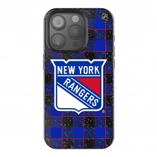 New York Rangers Keyscaper Plaid Bling iPhone Case New York Rangers Keyscaper Plaid Bling iPhone Case