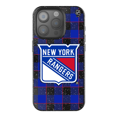 Чехол для iPhone New York Rangers Keyscaper Plaid Bling