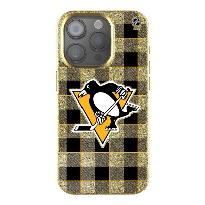 Pittsburgh Penguins Keyscaper Plaid Bling iPhone Case