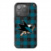San Jose Sharks Keyscaper Plaid Bling iPhone Case