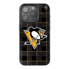 Pittsburgh Penguins Keyscaper Plaid Bling iPhone Case