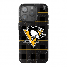 Pittsburgh Penguins Keyscaper Plaid Bling iPhone Case