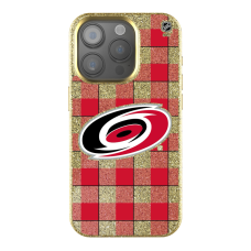 Чехол для iPhone Carolina Hurricanes Keyscaper Plaid Bling Чехол для iPhone Carolina Hurricanes Keyscaper Plaid Bling