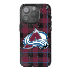 Colorado Avalanche Keyscaper Plaid Bling iPhone Case Colorado Avalanche Keyscaper Plaid Bling iPhone Case