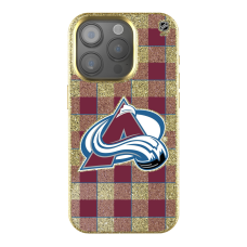 Colorado Avalanche Keyscaper Plaid Bling iPhone Case Colorado Avalanche Keyscaper Plaid Bling iPhone Case