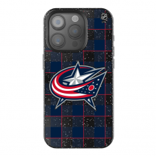 Columbus Blue Jackets Keyscaper Plaid Bling iPhone Case Columbus Blue Jackets Keyscaper Plaid Bling iPhone Case