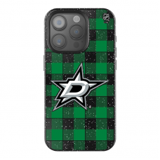 Dallas Stars Keyscaper Plaid Bling iPhone Case