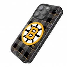 Boston Bruins Keyscaper Plaid Bling iPhone Case Boston Bruins Keyscaper Plaid Bling iPhone Case