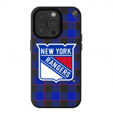 New York Rangers Keyscaper Plaid iPhone Magnetic Bump Case New York Rangers Keyscaper Plaid iPhone Magnetic Bump Case